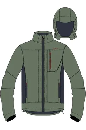 CMP Herren Softshelljacke Abnehmbarer Kapuze, , 46