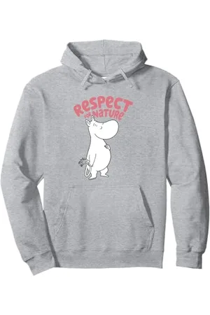 Moomin Troll Respekt vor der Natur Pullover Hoodie