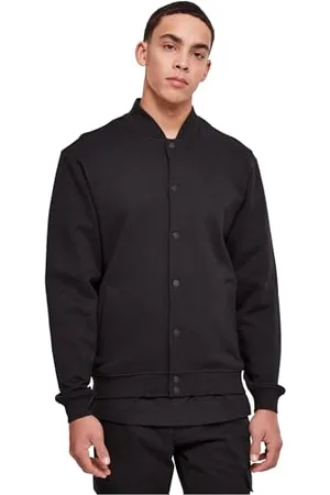Urban classics Herren TB6313-Ultra Heavy Solid College Jacket Jacke, Black, XXL