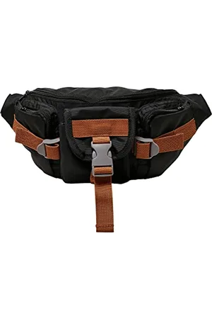 Urban classics Unisex Hiking Recycled Ripstop Shoulder Bag Tasche, Black, one Size