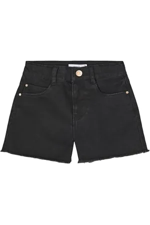 NAME IT Mädchen Nkfrose Hw Mom Dnm 8222-ya Noos Shorts, , 128 EU