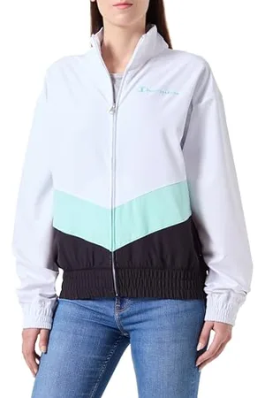Champion Damen Legacy American Summer W-Wr Polyester Stretch Small Script Logo Full-Reißverschluss Sportjacke, , XL