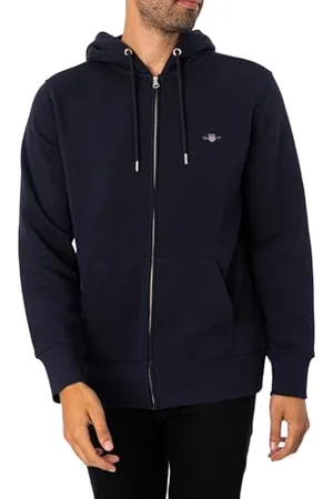 GANT Herren Reg Shield Full Zip Hoodie Sweatshirt, , XXS