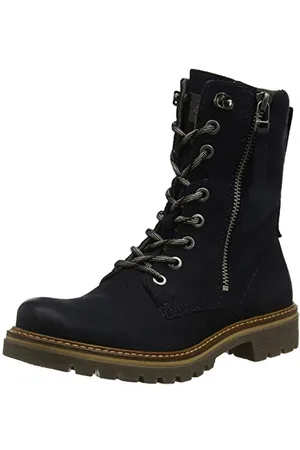 Camel Active Damen Canberra 78 Stiefeletten, Blau (Denim 1), 36 EU
