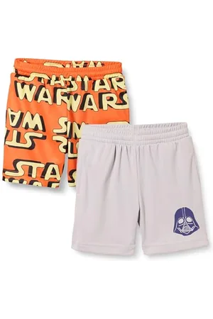 Amazon Disney | Marvel | Star Wars Jungen Basketball-Gymnastik-Netzshorts, 2er-Pack, , 9 Jahre
