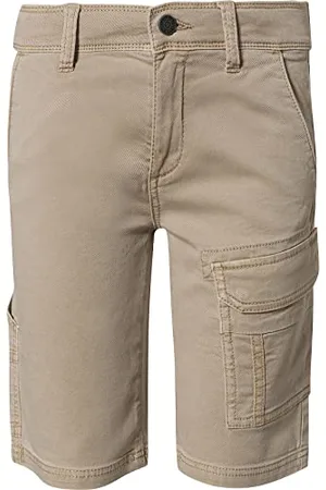 QS by s.Oliver Junior Kids 402.10.203.18.180.2117909 Shorts, beige , 134 Slim