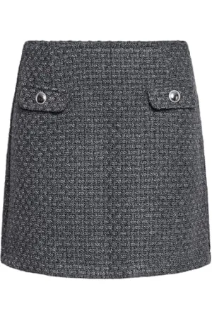 Pieces® Pcnua Hw Short Boucle Skirt Pa