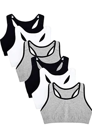 Fruit Of The Loom Damen Built Up Tank Style Bra Value Pack Sport-BH, Undurchsichtige, , 105 (6er