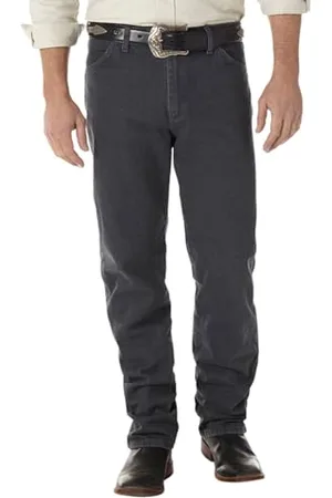 Wrangler Men’s 13MWZ Cowboy Cut Original Fit Jean, Gray, 38W x 34L
