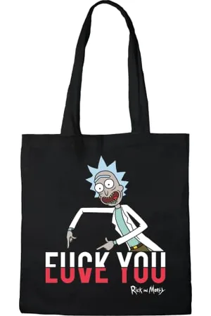 Cotton Division Tote Bag Rick and MorTY FUCK YOU, Referenz: BWRIMODBB002, , 38 x 40 cm