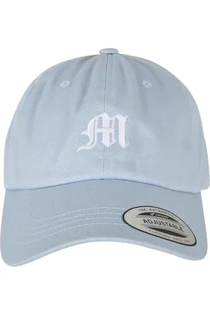 Mister Tee Unisex Letter Lightblue Low Profile Cap one Size