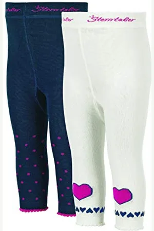 Sterntaler Baby - Mädchen Leggins Dp Herz+tupfen Leggings, , 74