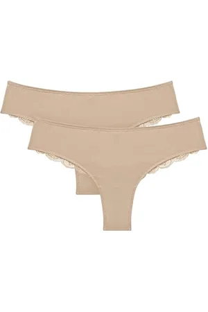 Triumph Damen Lovely Micro Brazilian String 2P Briefs, , M