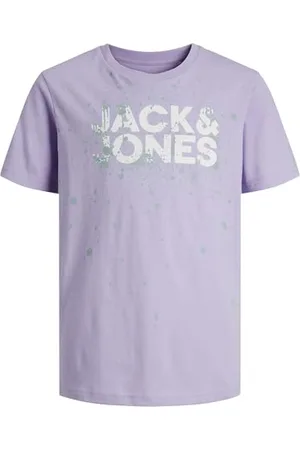 JACK & JONES JACK&JONES JUNIOR Jungen JCOSPLASH SMU Tee SS Crew Neck JNR T-Shirt, , 176 cm