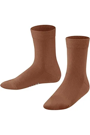 Falke Unisex Kinder Socken Family K SO Baumwolle einfarbig 1 Paar, neu - umweltfreundlich, 19-22