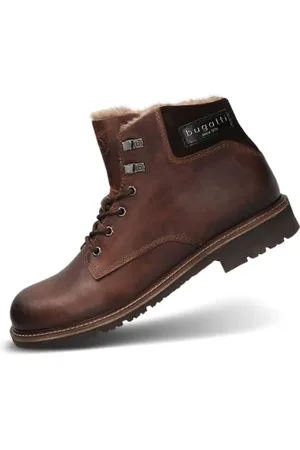 Bugatti Herren-321-AP250-1200-6000-Stiefel Warmfutter,brown,40