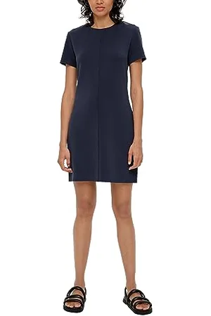 QS by s.Oliver Damen Minikleid Blue 42
