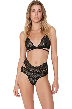Trendyol Damen Unterwäsche, einfarbig, 1 Paar Unterhosen, , S