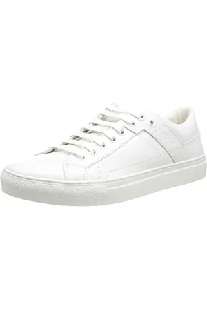 HUGO BOSS Herren Futurism_Tenn_lt Sneaker, Weiß (White 100), 42 EU