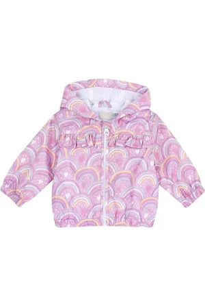 chicco Mädchen Windjacke, Jacke mit Kapuze und bequemem Frontreißverschluss, maschinenwaschbar, Mädchenbekleidung 0-24 Monate, Entworfen in Italien