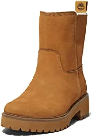 Timberland Damen Carnaby Cool Basic Warm Pull On WR Chelsea Boot, Wheat_1, 38.5 EU