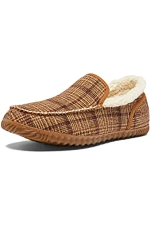 sorel DUDE MOC Hausschuhe für Herren, Braun (Elk x Gum 10), 40 EU