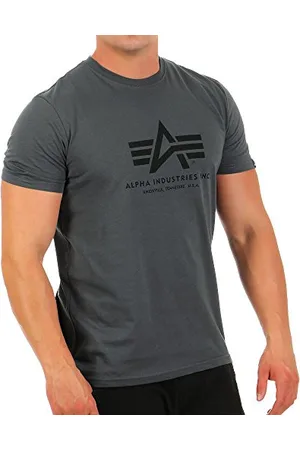 Alpha Industries Alpha Herren T-Shirt Grau grau XXX-Large