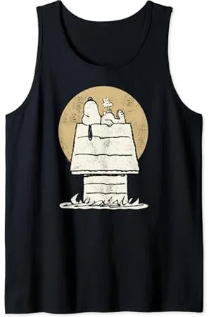 Peanuts Snoopy Woodstock Hundehütte Tank Top