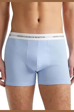 Benetton Herren Boxer 3op82x00o Unterwäsche, , XL