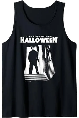 Halloween Michael Myers Ganz oben auf der Treppe Tank Top