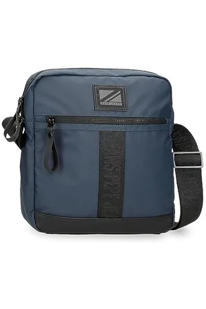 Pepe Jeans Hoxton Umhängetaschen und Kulturbeutel, Schwarz und , Polyester PU, verschiedene Größen, , Talla única, Große Umhängetasche