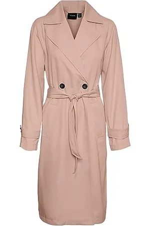 VERO MODA VMLOU LONG TRENCHCOAT BOOS PETITE