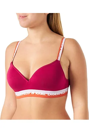 Karl Lagerfeld Damen Logo gepolsterter BH S