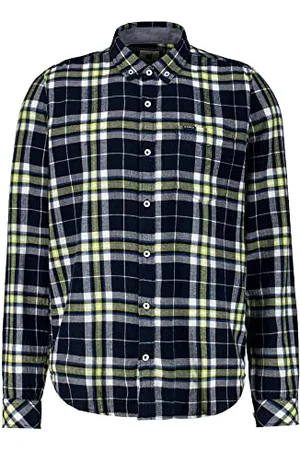 Garcia Herren Shirt Long Sleeve Hemd, , XXL