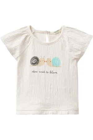 Benetton Baby-Mädchen 3jvqa104u T-Shirt, , 62 cm