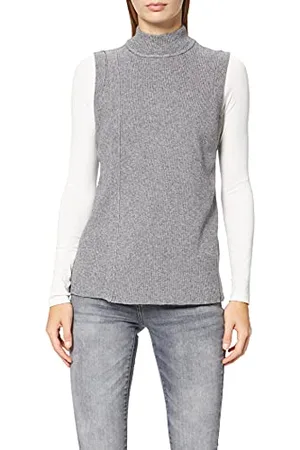 Object Damen OBJFAE THESS S/L Waistcoat NOOS Pullunder, , S