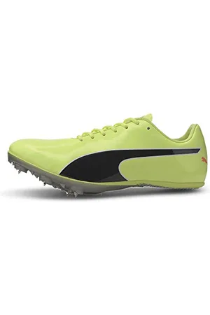 PUMA Evospeed Sprint 10 (Unisex) Sneaker, Fizzy Yellow Black, 44 EU