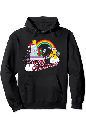 Care Bears Merry Christmas With Christmas Wishes Bear Pullover Hoodie