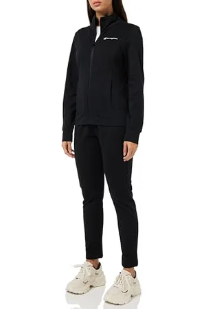 Champion Damen Legacy Sweatsuits Heritage W-Light Stretch Fleece Slim High-Neck Trainingsanzug, , M