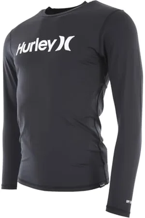 Hurley Herren OAO Quickdry Rashguard Ls Rash-Guard-Shirt, , S 7-9