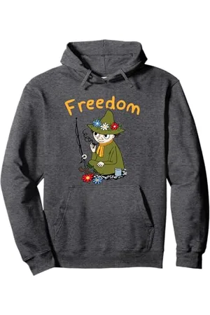Moomin Snufkin Angelrute Freedom Pullover Hoodie