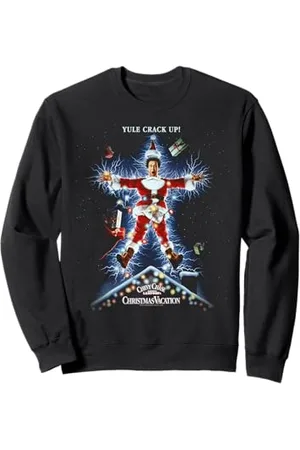 Warner Bros. Christmas Vacation Movie Poster Sweatshirt Unisex Erwachsener Klassisch Langarm Pullover Hoodie M