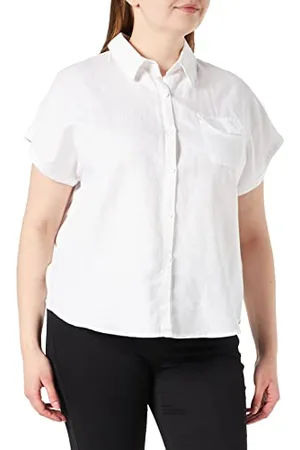 Blue Seven Damen Bluse, Weiss, 42