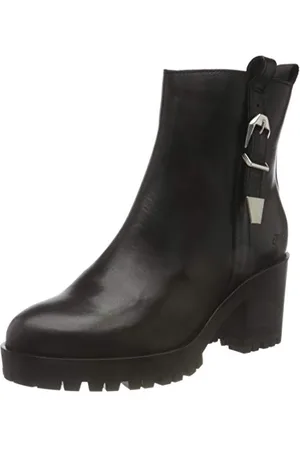 Buffalo Damen Maddie Mode-Stiefel, Black, 41 EU