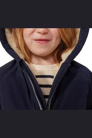 Petit Bateau A0BE0 Langärmliger Parka Mädchen 12 Jahre