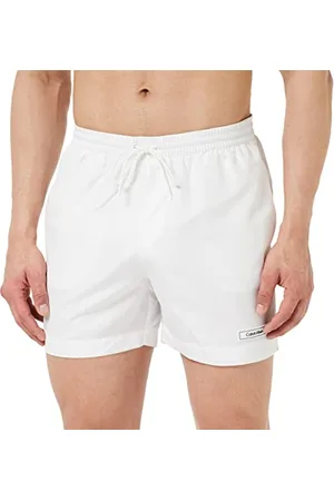 Calvin Klein Herren Badehose Medium Drawstring Lang, , XL