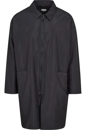 Urban classics Herren Oversized Coat Mantel, Black, M