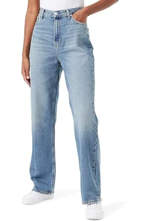 Tommy Hilfiger Damen Jeans Relaxed Straight High Waist, Blau (Will), 25W/34L