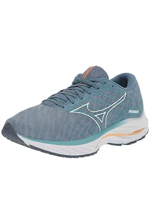 Mizuno Damen Wave Rider 26 Laufschuh, Mountain Spring/Weiß, 39 EU