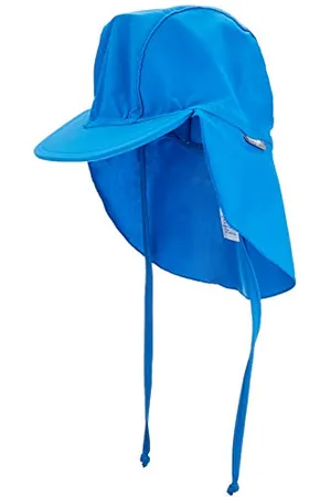 Sterntaler Schirmmütze Nacken uni - Baby- und Kinder Mütze mit Nackenschutz und Bindeband - UV-Schutz 50+ Bademütze - Kopfbedeckung Schwimmbad und Strand - Unisex Bademode - , Größe 53